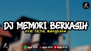 Download lagu DJ MEMORI BERKASIH - MENANGIS HATI INI KU JUGA BERSIMPATI VIRAL TIKTOK MENGKANE mp3