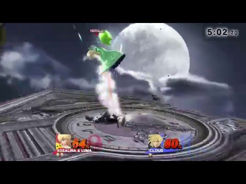 Laf. Sm4sh @ SnB 4 - Nebula (Rosalina) vs. DLC (Lucas/Cloud)