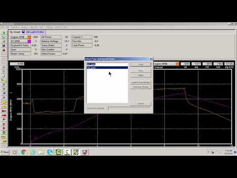 Racepak Datalink Quick Graphs