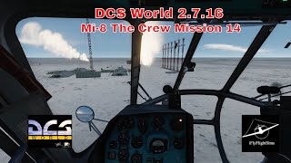 Mi-8MTV2 The Crew Campaign Part 1 | Mission 14 | DCS World RTX 3080Ti Gameplay | 1440p DLDSR