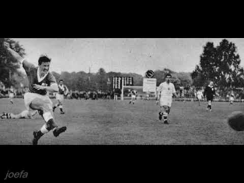 1958 WC G1 R1 Northern Ireland - Czechoslovakia (Halmstad, 8.6.1958)