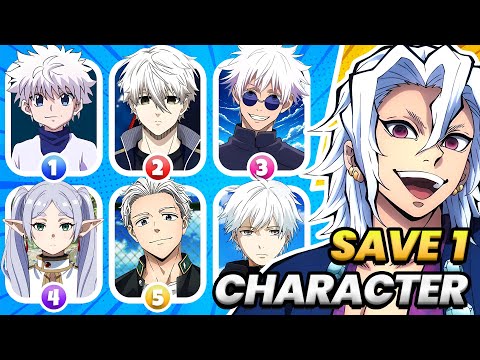 Save 1 Anime Character For Each Hair Color 🔥 | ANIME QUIZ