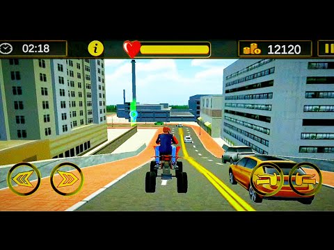 ATV TOP MOUNTAIN BIKE TAXI RACING GAME#2
