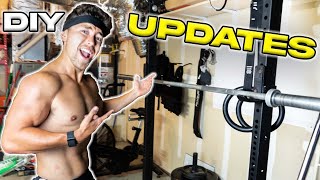 DIY Garage Gym Updates | Day In The Life Crossfit Workouts