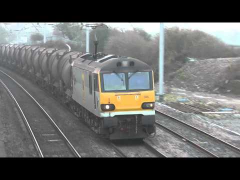 92036 6s94 Dollands Moor - Irvine china clay tanks 12th December 2012