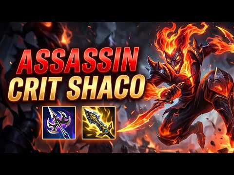 Assassin Crit Shaco - S16 Emerald Ranked [League of Legends] Full Gameplay - Infernal Shaco