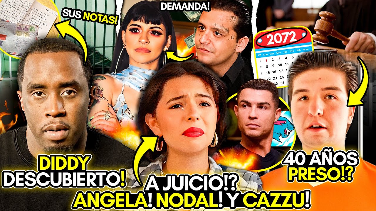 Total Scandal! Angela Aguilar and Nodal Will Sue Cazzu: What Revelations Does Diddy Have in His Cell? – mega 2 Total Scandal! Angela Aguilar and Nodal Will Sue Cazzu: What Revelations Does Diddy Have in His Cell? – mega