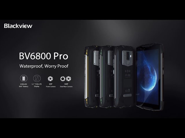 Blackview BV6800 Pro 4/64GB Amarillo Libre video