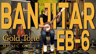 Electric Banjo Guitar! Gold Tone EB-6!