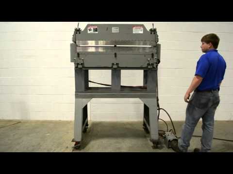 Atek Bantam B412 4' x 12 Ton Pneumatic Press Brake