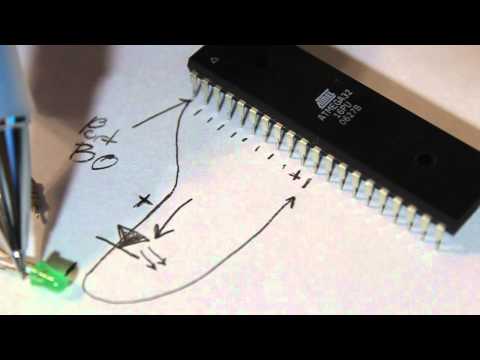 9. Arduino for Production! How to Test the programmer and Build the first Microcontroller Circuit