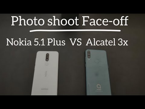 Photo shoot Face-off : Nokia 5.1 plus vs Alcatel 3x