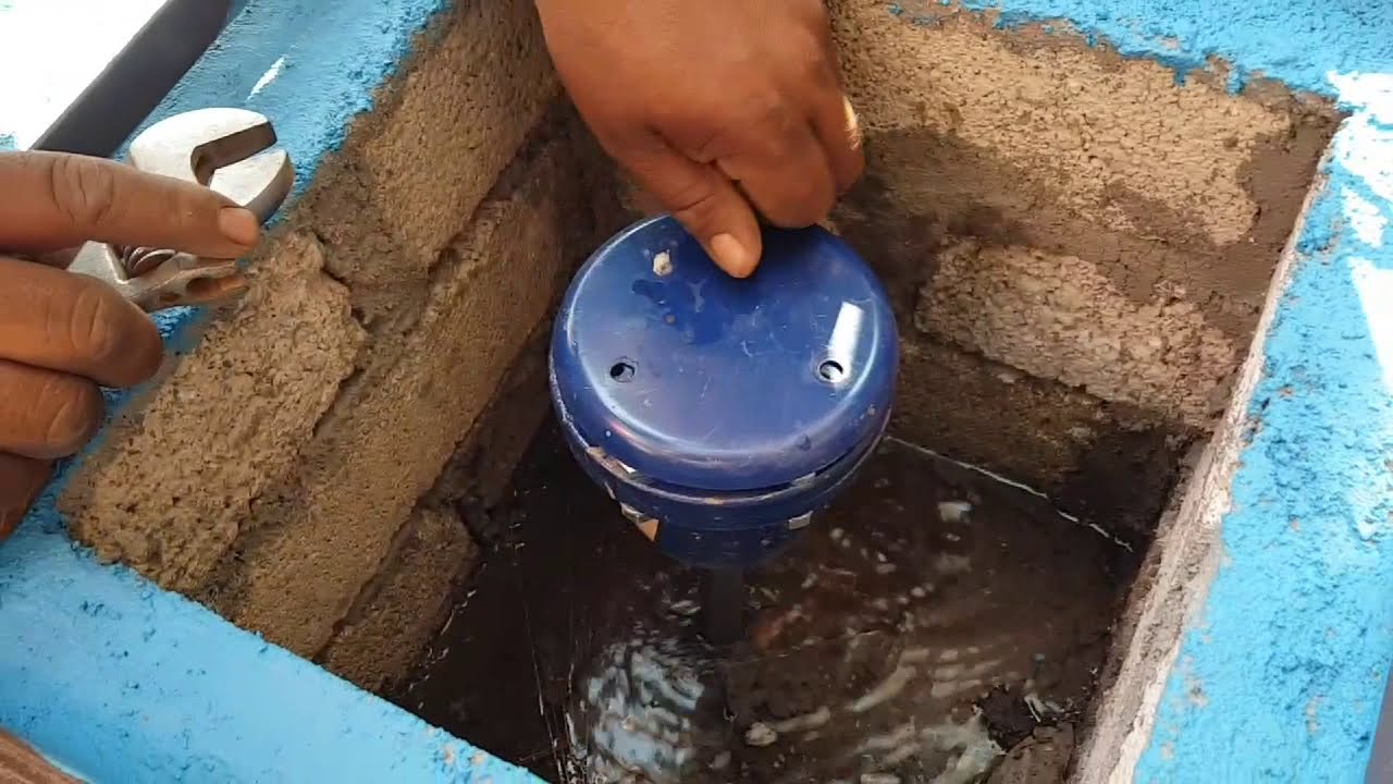 Fuga de agua en válvula de admisión y expulsión de aire