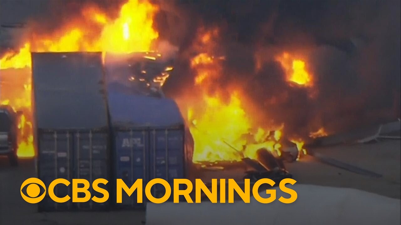 At least 3 dead after news chopper crashes while covering bus accident, officials say