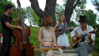 Luke Winslow King Trio with Magdalen Fossum play Shortening Bread and Coney Island.MP4