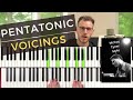 Advanced Pentatonic Voicings McCoy Tyner Style - [Jazz Piano Tutorial]