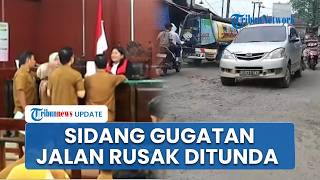 Sidang Gugatan Jalan Rusak Rp100 M oleh Tukang Ojek Ditunda, Penggugat Minta Gubernur Datang
