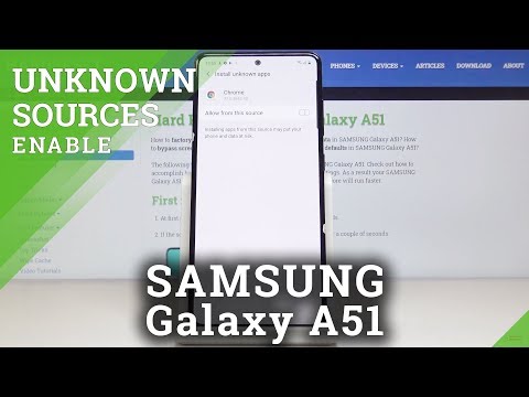 How to Enable Unknown Sources in SAMSUNG Galaxy A51 – Install Unknown Apps