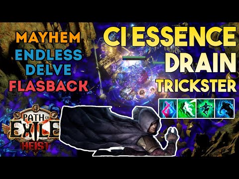 [3.15] CI Essence Drain Build | Trickster | Expedition | Path of Exile 3.15