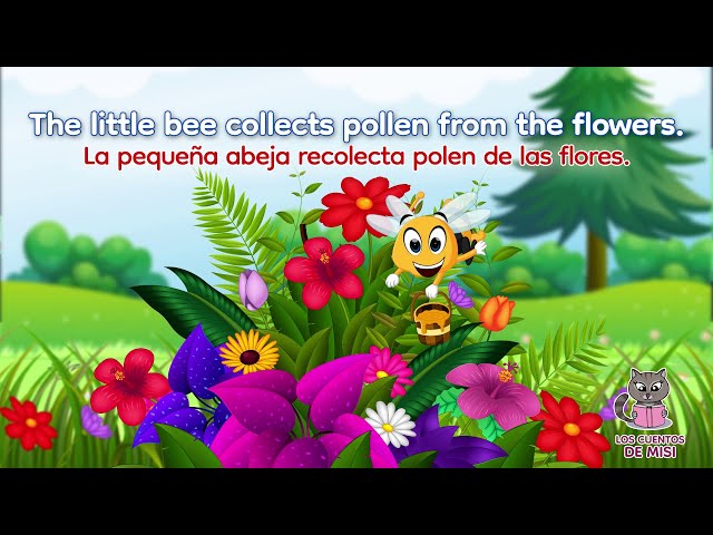 Vídeo relacionado con Kaly and the Little Bee: Inglés y español