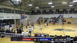 Goucher Men's Basketball vs. No. 20 Catholic 1/17/24