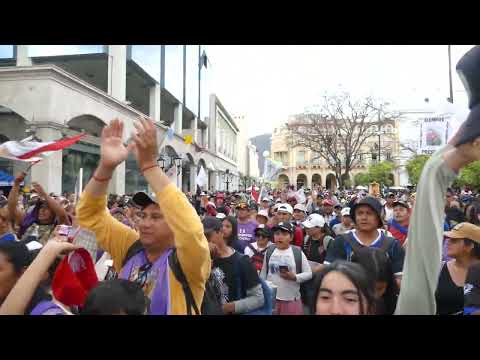 peregrinos de guachipas llegando a la catedral en salta | 14 de septiembre 2025