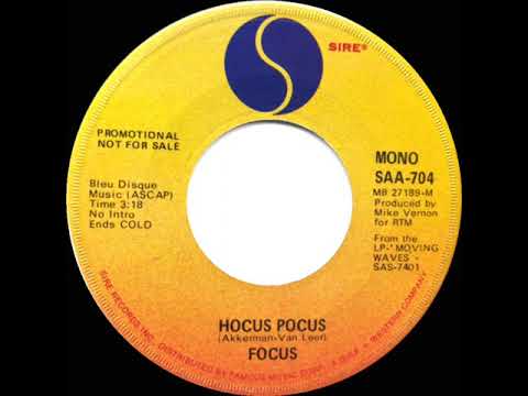 1973 Focus - Hocus Pocus (mono radio promo 45)
