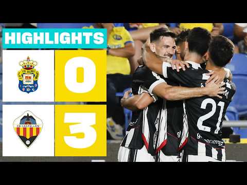 UD LAS PALMAS 0 - 3 CD CASTELLÓN | RESUMEN LALIGA HYPERMOTION