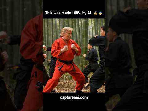 Donald Trump Martial Arts 🤯 This Looks 100% Real #aicreator #donaldtrump #shortsfeed