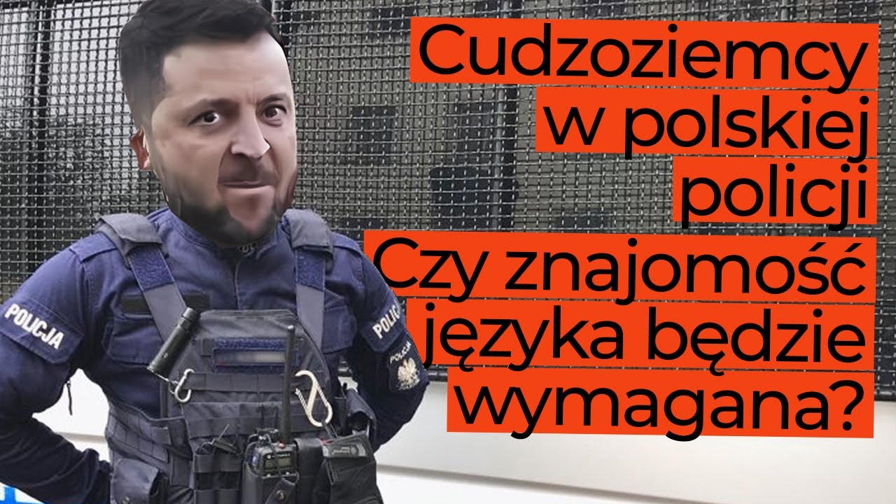 Cudzoziemcy w polskiej policji! Trwają przymiarki!