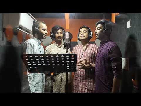 Kunthu nath aayenge Recording in studio musica LMA students Ronak Man Vishal and Zeel 2024