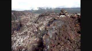 preview picture of video 'Coulée de lave volcan 1949 - Laurent Courier Cap Astro'