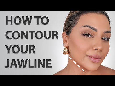 HOW TO CONTOUR YOUR JAWLINE WITH MAKEUP | NINA UBHI