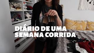 Diário de uma semana corrida, com leituras e tour pela minha coleção de camisetas \o/