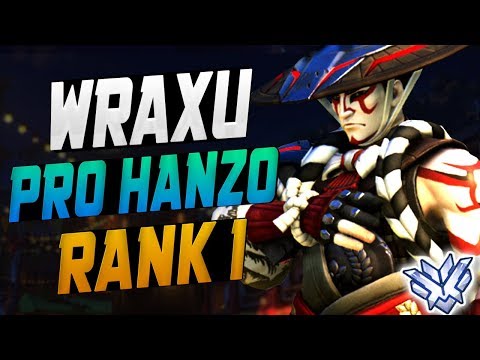 WRAXU HANZO MAIN! HE'S BEST! [ OVERWATCH SEASON 9 TOP 500 ]