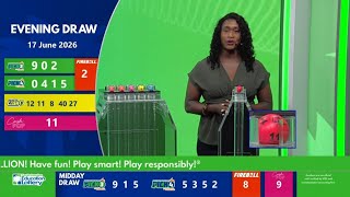 Evening SC winning lottery numbers for June 17, 2026