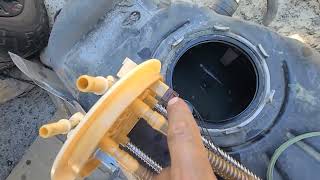 How to replace fuel pump and fuel sensor on Nissan Titan XD Diesel