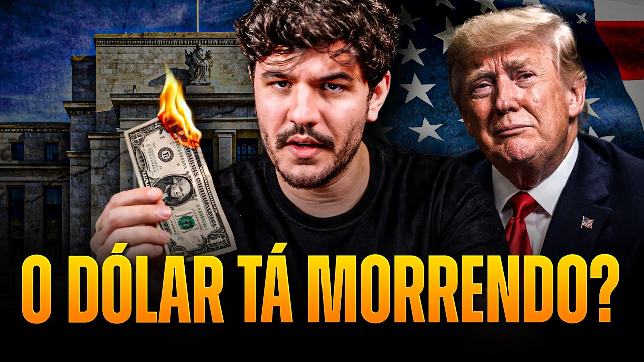 É o fim do Dólar? Porque ele está caindo TÃO rápido?