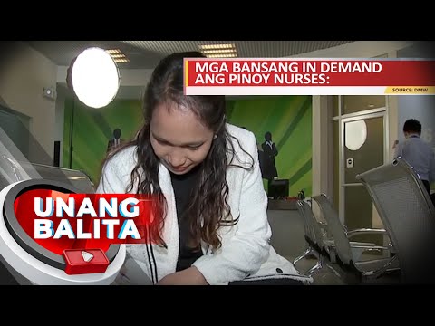 Ilang malalaking bansa, nag-aalok ng mgagandang benepisyo para sa Pinoy nurses UB