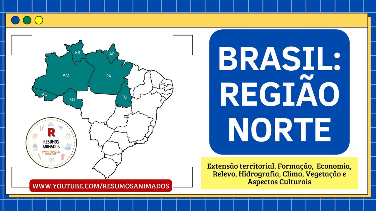 REGIÃO NORTE | RESUMO ESCOLAR