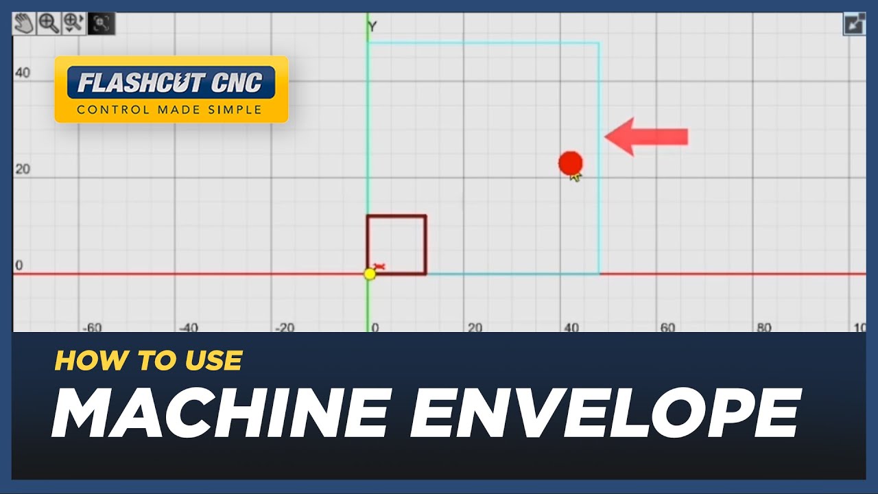 How to Adjust Machine Envelope - FlashCut CAD/CAM/CNC Software