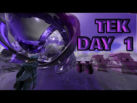 How We ADVANCED To TEK Tier DAY 1 - ARK