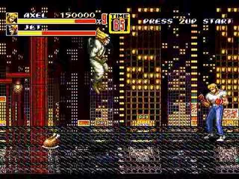 Streets of Rage 2/Bare Knuckle II Boss 2: Jet