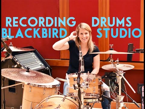 Recording DRUMS at Blackbird Studio!