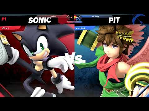 ESA 54 - Ghey (Sonic) vs Mr. Ping (Pit) - GF