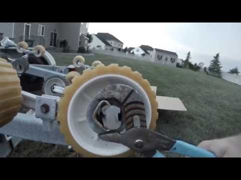How to Replace Boat Trailer Rollers on a Boat Trailer - Resin Cast Rollers