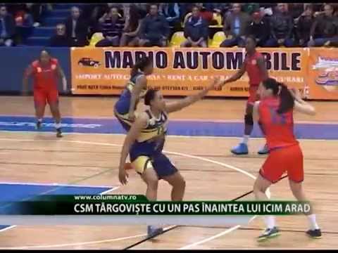 CSM Târgoviște cu un pas înaintea lui ICIM Arad (Columna TV)