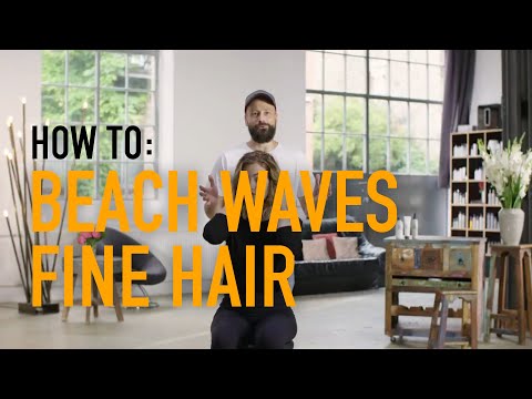 How to Get Beach Waves for Fine Hair | KMS ADDPOWER