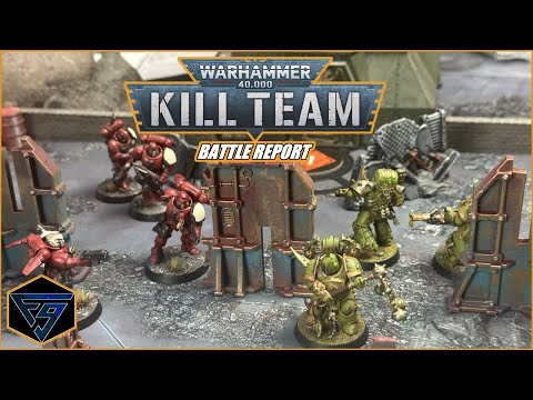 Phobos Strike Team VS Plague Marines - Kill Team Battle Report