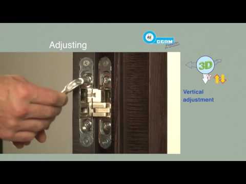  CEAM Concealed Hinge 3D hinges adjusting